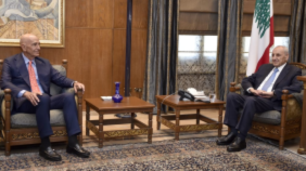 بري عرض مع الموفد الأميركي للاوضاع في لبنان والمنطقة براك: اللقاء كان ممتازاً
