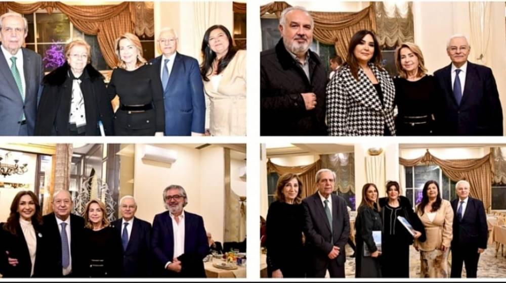 مأدبة مؤسسة شاعر الفيحاء سابا زريق الثقافية على شرف السيدات المكرّمات من قبل نادي الليونز فكتور طرابلس  وتجمع 