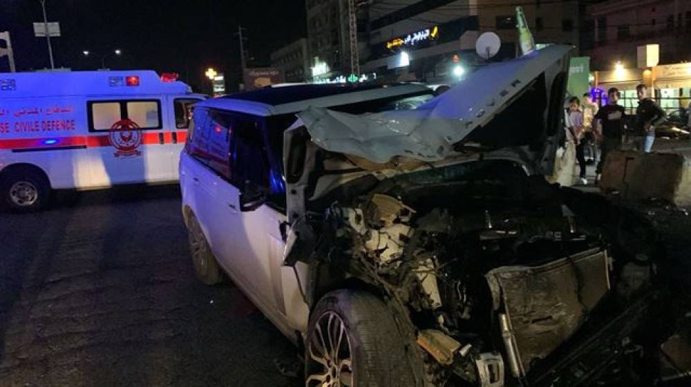 بالصور: إصابة مواطن جراء تعرضه لحادث سير في جبيل