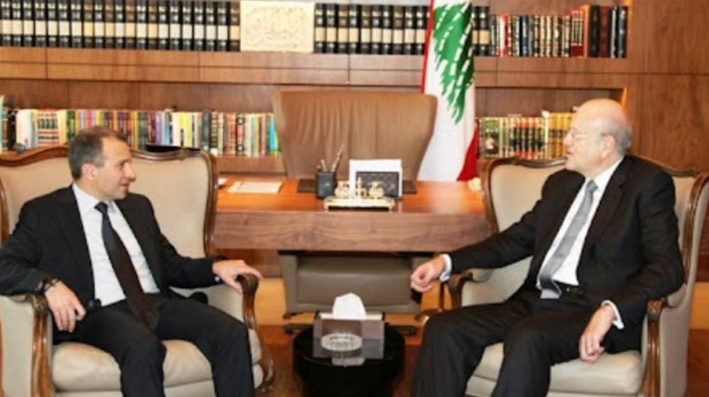 باسيل غير متحمّس لعودة ميقاتي: ″ما خلاّنا″