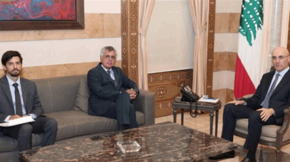 الحجار استقبل سفير البرازيل