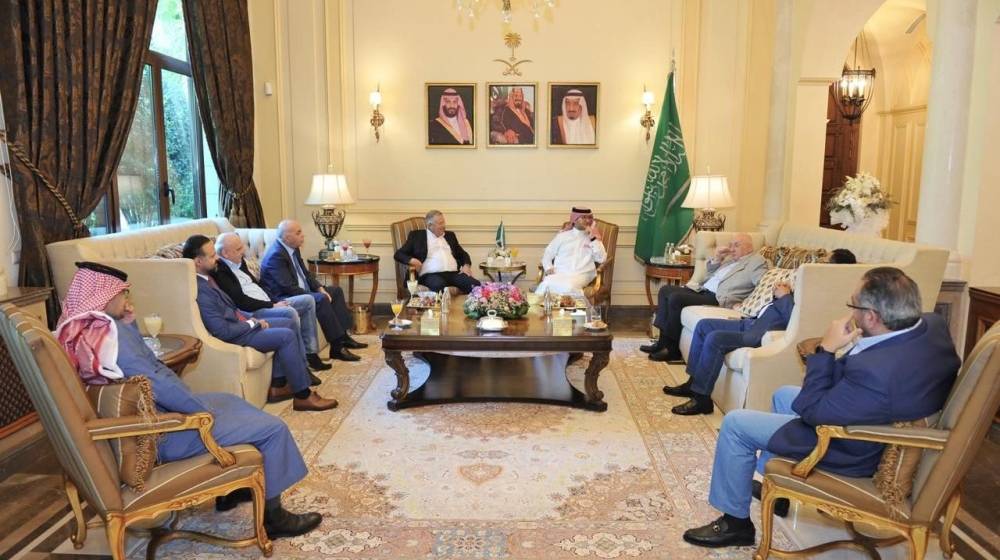 بخاري يلتقي إعلاميين لبنانيين في إطار مبادرة 