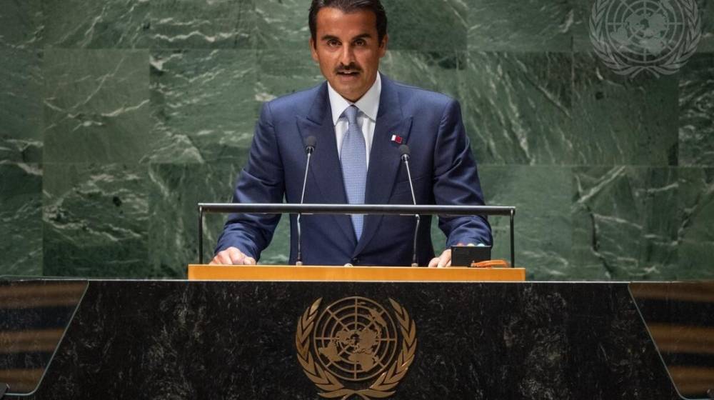 أمير قطر في الأمم المتحدة: نقف مع لبنان وندعم جيشه