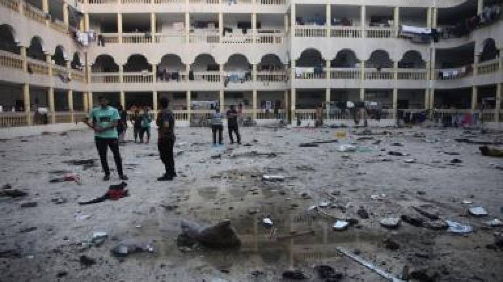 غزة: أكثر من 100 شهيد في مجزرة بمدرسة