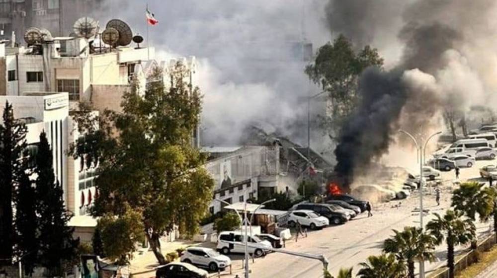 بالأسماء... قتلى الغارة قرب السفارة الإيرانية بدمشق