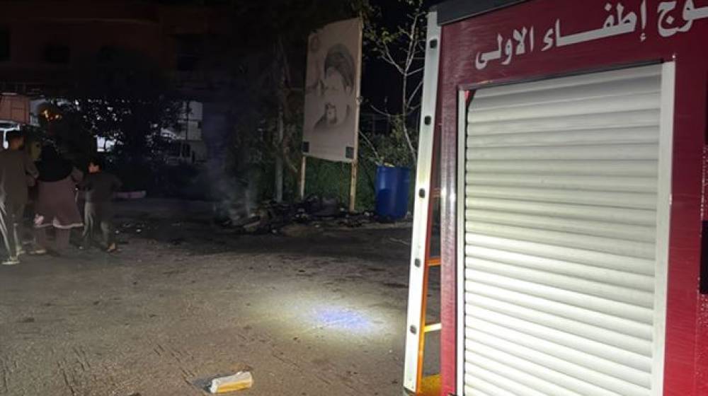 اثر غارة الناقورة... إصابة موظف عملاني في الدفاع المدني
