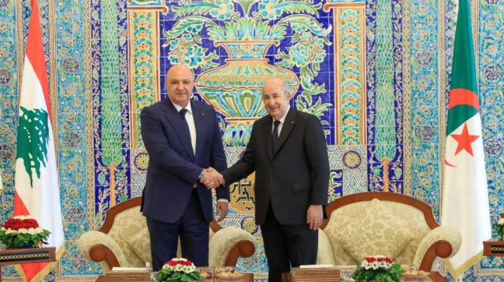 الرئيس عون: الجزائر حاضرة إلى جانب لبنان في أصعب الظروف