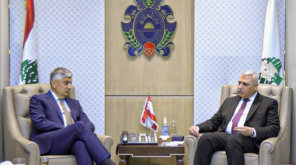 اللواء شقير مستقبلاً وفداً من الجامعة اللبنانية الأميركية LAU  و وفداً من قدامى عسكريي الأمن العام