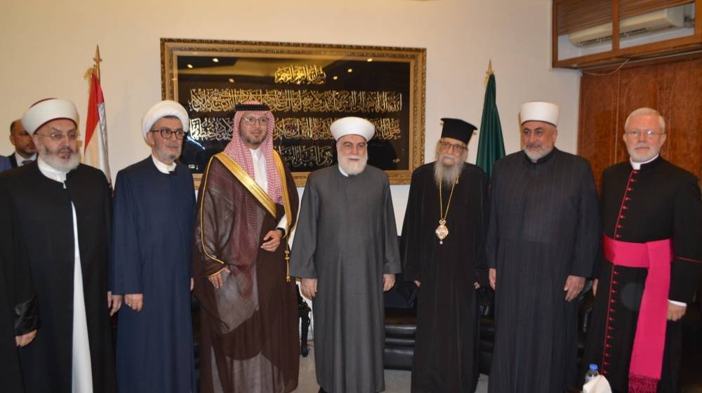 بالصور.. السفير السعودي يلتقي مفتي طرابلس