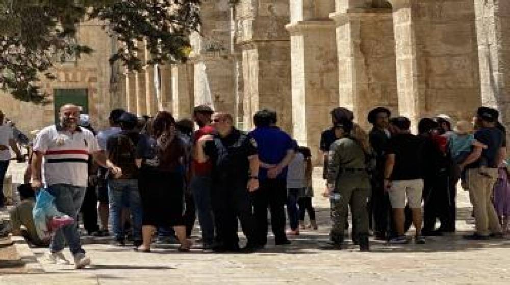 بن غفير و2250 مستوطن يقتحمون الأقصى