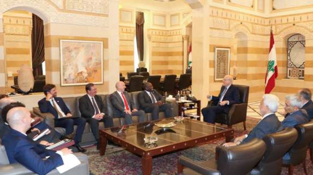ميقاتي امام وزيري خارجية ودفاع بريطانيا: اسرائيل اعتدت على ارضنا مخالفة القوانين الدولية والحل لن يكون الا سياسيا