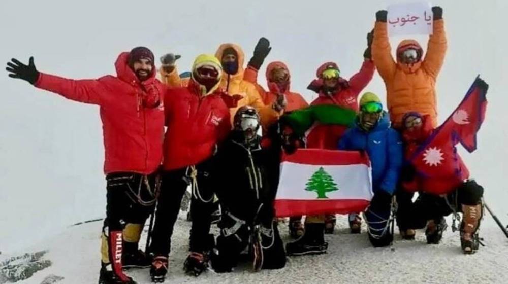 من أعلى قمّة في أوروبا.. تحيّة لبنانية إلى الجنوب