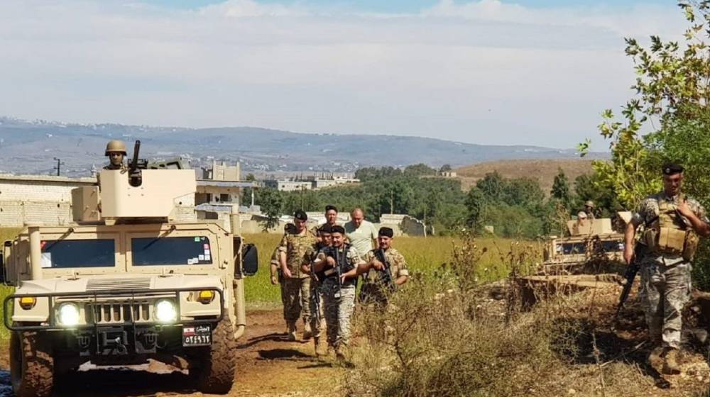 الجيش: تمارين تدريبية في مجمع الحريري