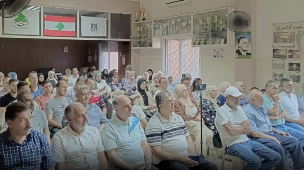 “المؤتمر الشعبي” أحيا ذكرى رحيل مسؤول الدفاع المدني الشعبي في طرابلس