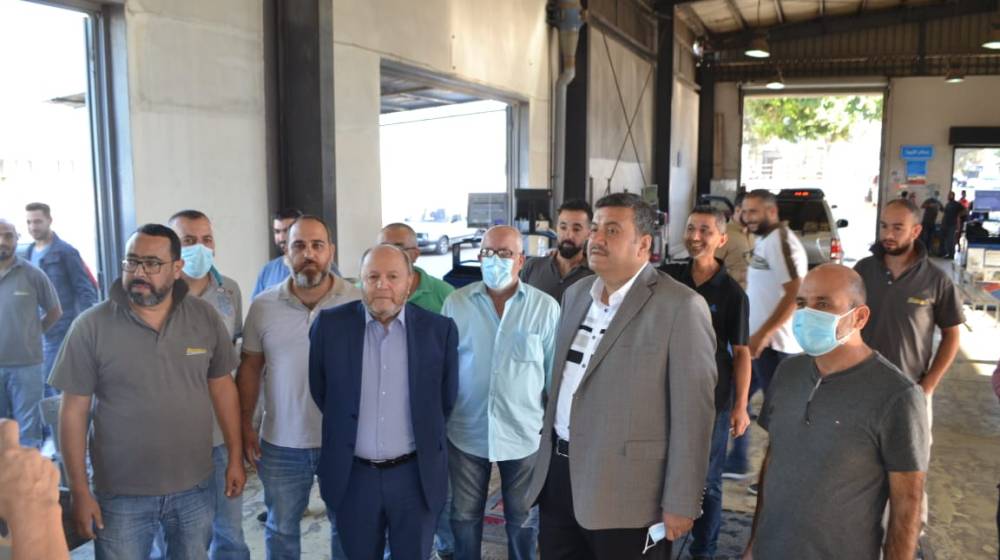 الاسمر زار المعاينة الميكانيكية في مجدليا: نسعى لتحسين ظروف حياة الموظفين والعمال