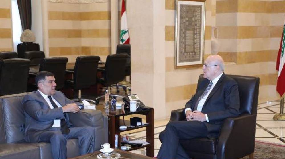 الحوت التقى ميقاتي: المطار لم يتعرض لاي تهديد