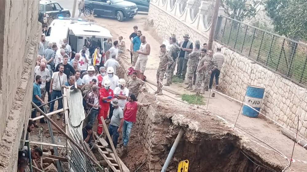 بالصور: في بشري.. وفاة عنصر في الدفاع المدني خلال مهمّة إنقاذ
