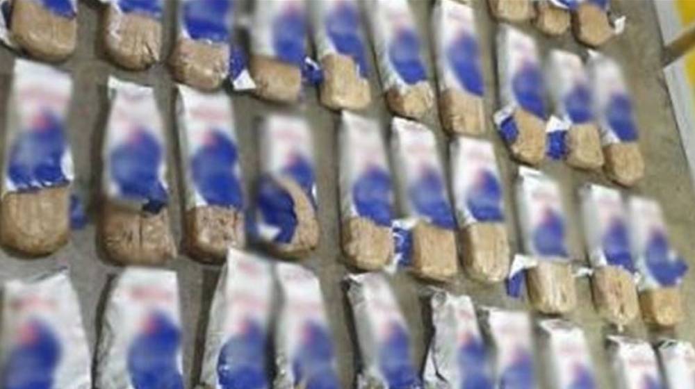 احباط محاولة تهريب كمية من حشيشة الكيف