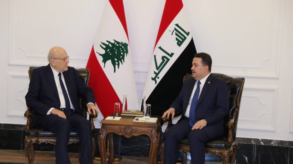 ميقاتي التقى نظيره العراقي: أكدنا استمرار العمل باتفاقات التبادل الاقتصادي والتجاري ورفع مستوى التنسيق الأمني