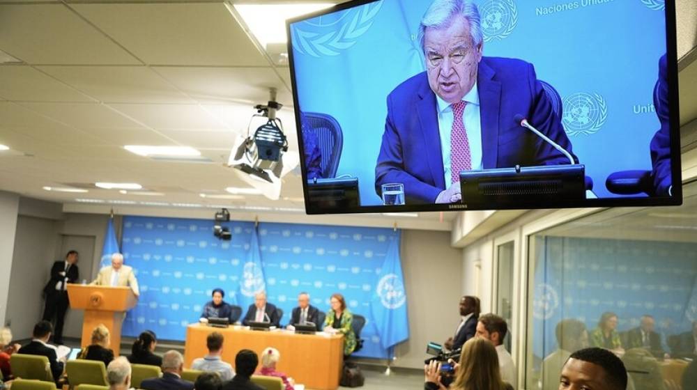 غوتيريش: لا يجوز استخدام الجوع كسلاح حرب