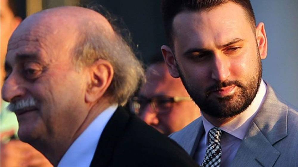  جنبلاط الأب والابن يعزيان الملك سلمان بوفاة المفتي العام للمملكة