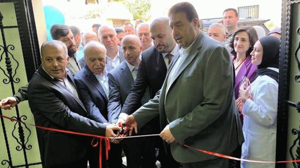 ناصر الدين يفتتح المركز الطبي البلدي في المحمرة