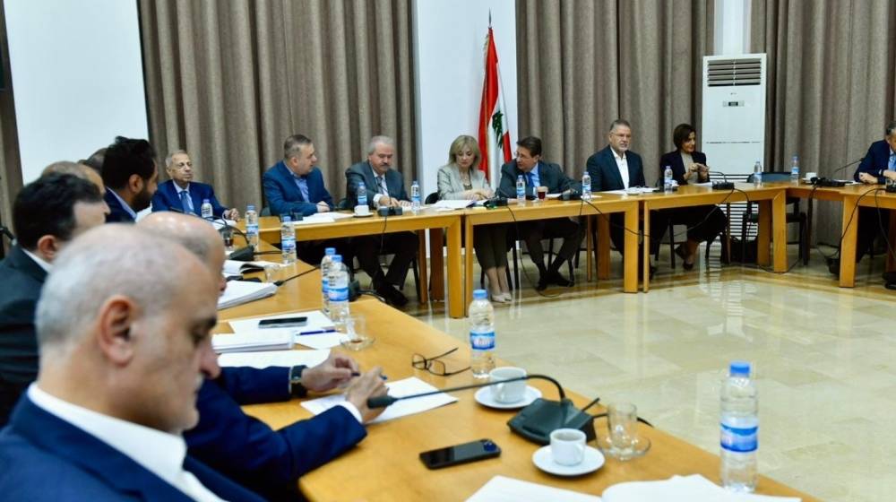 جلسة للجنة المال والموازنة في مجلس النواب