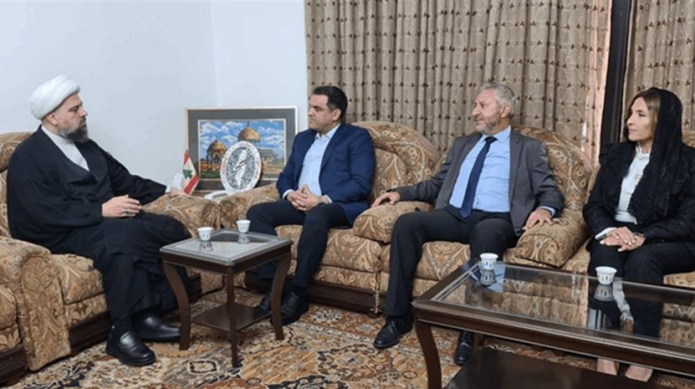 المفتي قبلان يستقبل وفودًا محلية ودولية