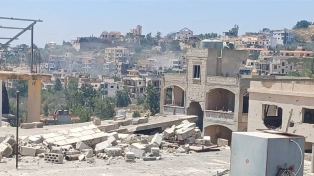 غارة إسرائيلية تستهدف الخيام في الجنوب