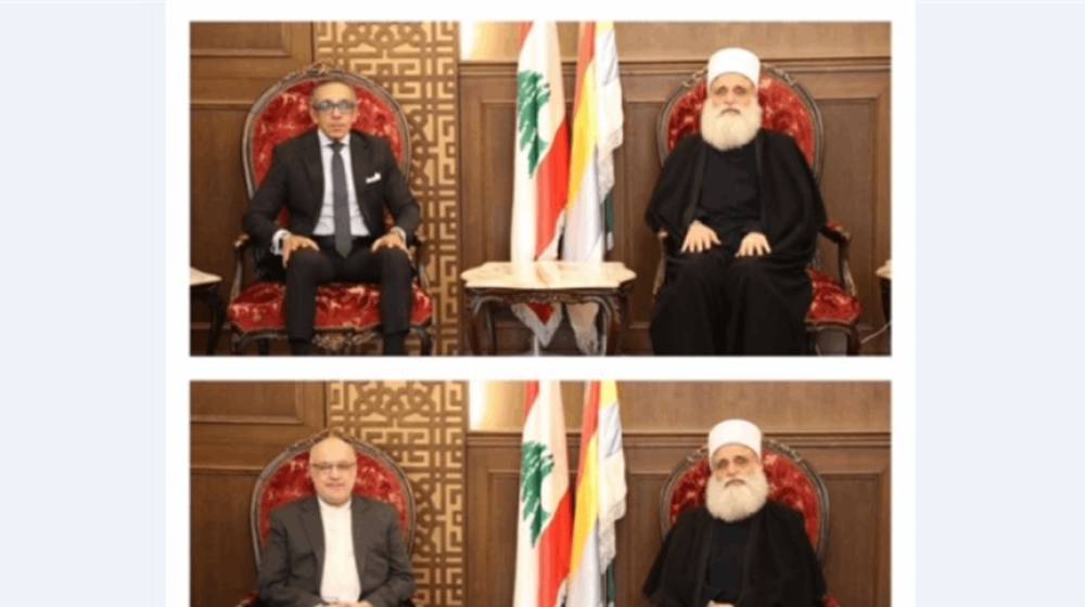 لقاءات مكثفة لشيخ العقل في دار الطائفة الدرزية
